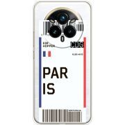 Прозорий чохол BoxFace Realme 14 Pro 5G Ticket Paris