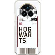 Прозорий чохол BoxFace Realme 14 Pro 5G Ticket Hogwarts