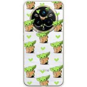 Прозорий чохол BoxFace Realme 14 Pro 5G Pattern Baby Yoda