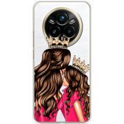 Прозорий чохол BoxFace Realme 14 Pro 5G Queen and Princess