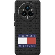 Чорний чохол BoxFace Realme 14 Pro 5G Tommy Print
