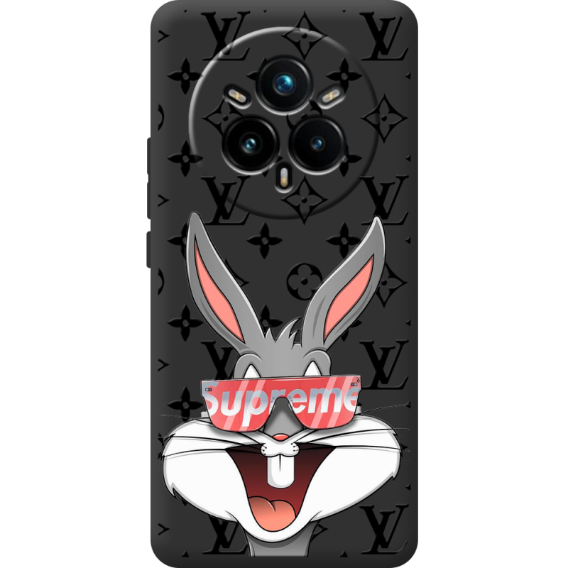 Чорний чохол BoxFace Realme 14 Pro 5G looney bunny
