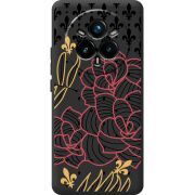 Чорний чохол BoxFace Realme 14 Pro 5G FranceFlowers