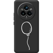 Чорний чохол BoxFace Realme 14 Pro 5G Balloon