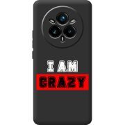 Чорний чохол BoxFace Realme 14 Pro 5G I'm Crazy