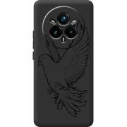 Чорний чохол BoxFace Realme 14 Pro 5G Dove