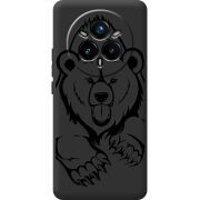 Чорний чохол BoxFace Realme 14 Pro 5G Grizzly Bear
