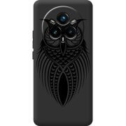 Чорний чохол BoxFace Realme 14 Pro 5G Owl