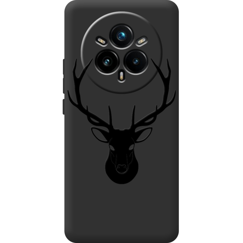 Чорний чохол BoxFace Realme 14 Pro 5G Deer