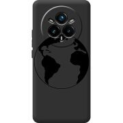 Чорний чохол BoxFace Realme 14 Pro 5G Earth