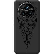 Чорний чохол BoxFace Realme 14 Pro 5G Hugin and Munin