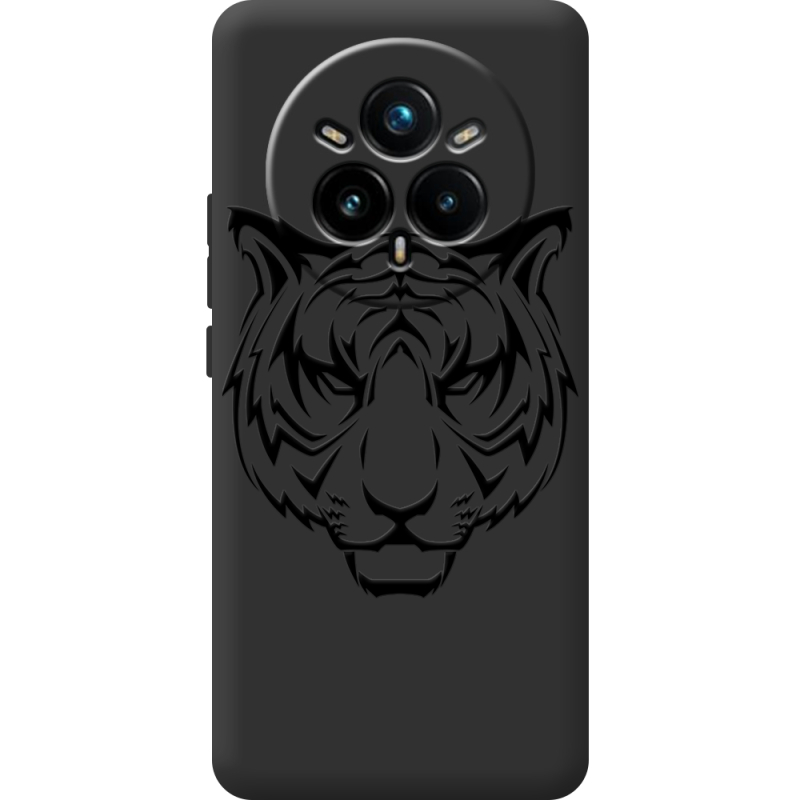 Чорний чохол BoxFace Realme 14 Pro 5G Tiger