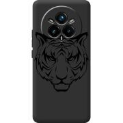 Чорний чохол BoxFace Realme 14 Pro 5G Tiger