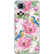 Чохол BoxFace Honor 50 Birds and Flowers