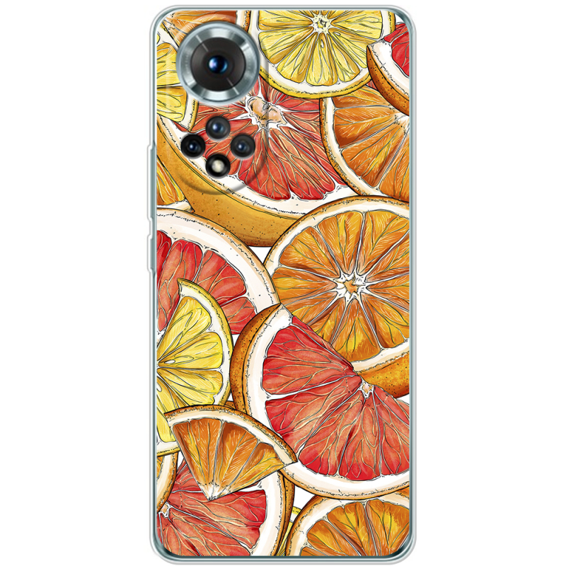 Чохол BoxFace Honor 50 Citrus Pattern