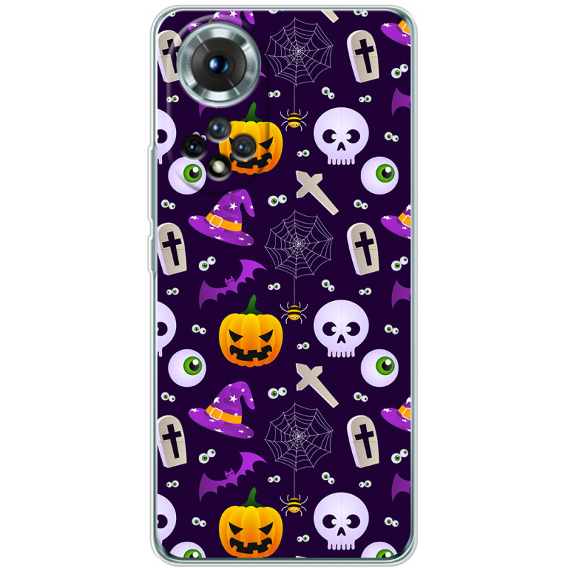 Чохол BoxFace Honor 50 Halloween Purple Mood