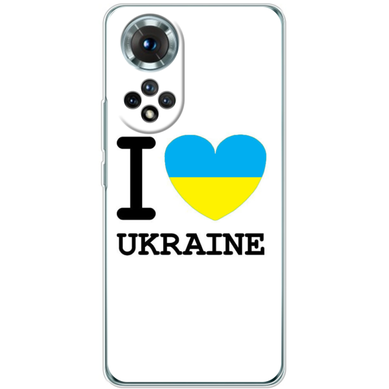 Чохол BoxFace Honor 50 I love Ukraine
