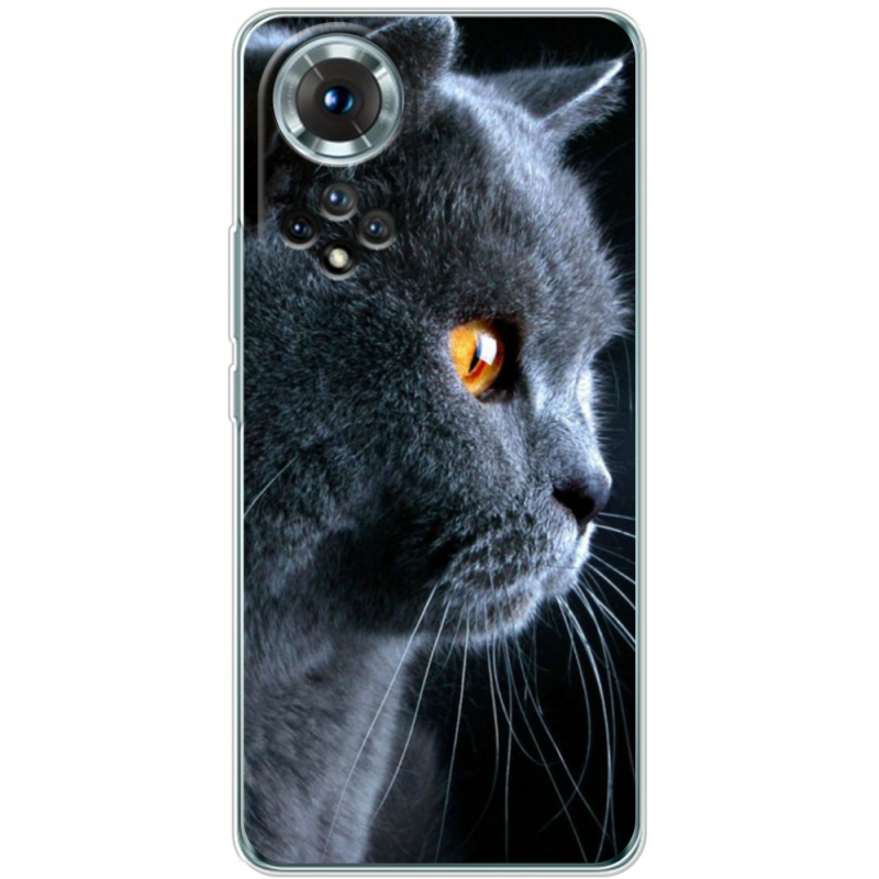 Чохол BoxFace Honor 50 English cat