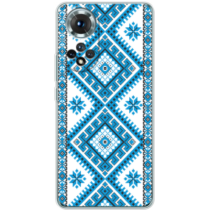 Чохол BoxFace Honor 50 Блакитний Орнамент