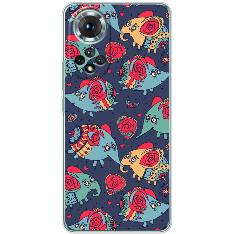 Чохол BoxFace Honor 50 Flying Elephants