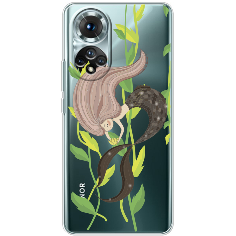 Прозорий чохол BoxFace Honor 50 Cute Mermaid