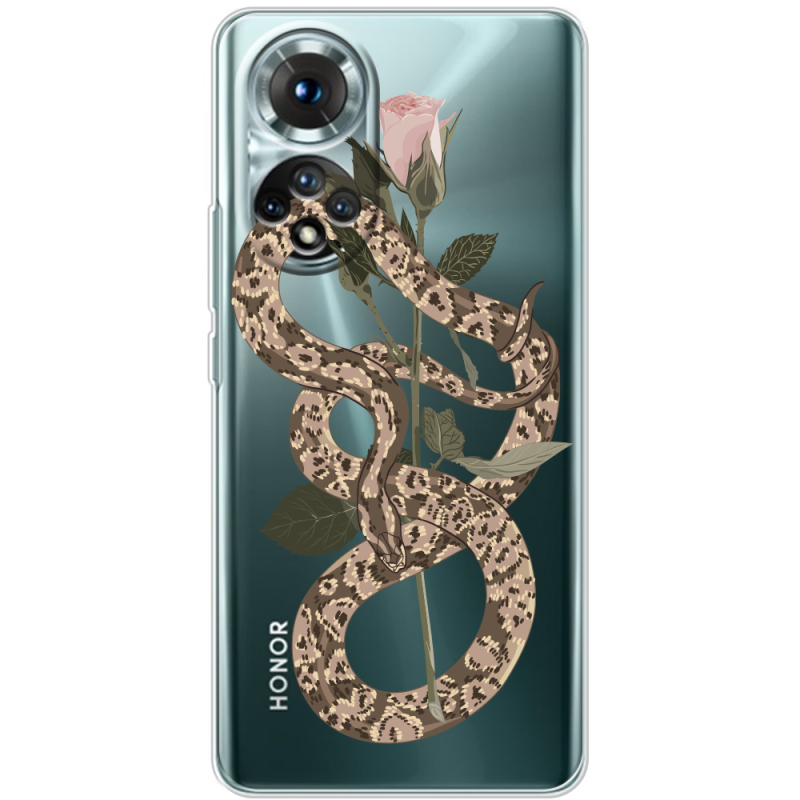 Прозорий чохол BoxFace Honor 50 Glamor Snake