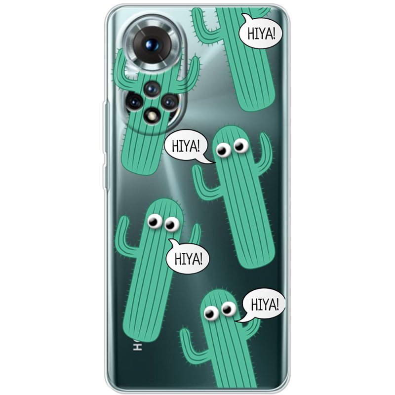 Прозорий чохол BoxFace Honor 50 с 3D-глазками HIYA