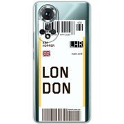 Прозорий чохол BoxFace Honor 50 Ticket London