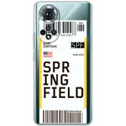 Прозорий чохол BoxFace Honor 50 Ticket Springfield