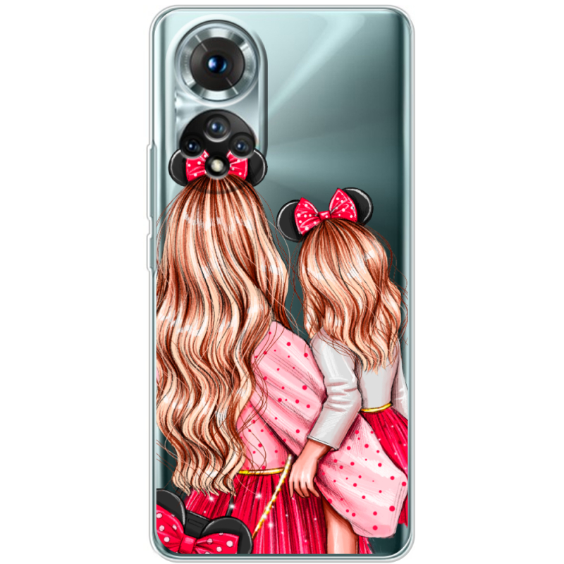 Прозорий чохол BoxFace Honor 50 Mouse Girls