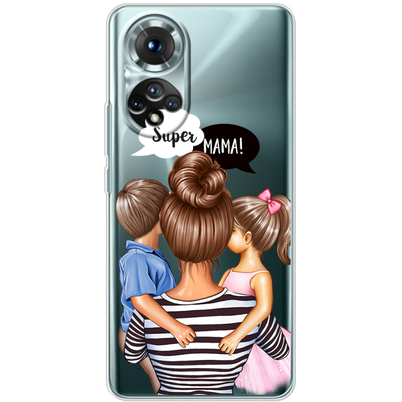 Прозорий чохол BoxFace Honor 50 Super Mama