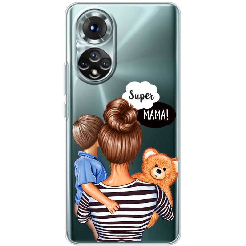 Прозорий чохол BoxFace Honor 50 Super Mama and Son