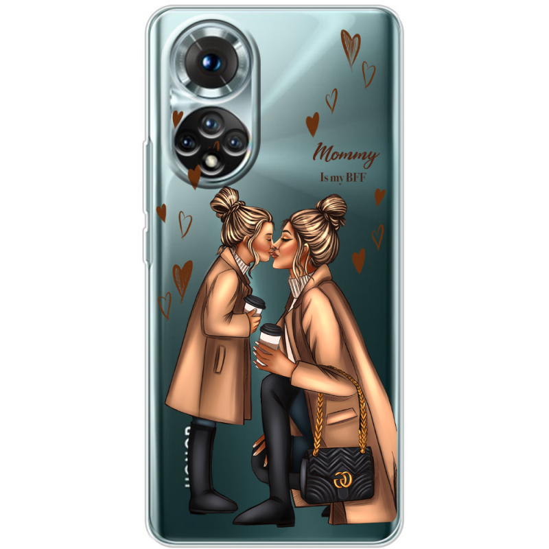 Прозорий чохол BoxFace Honor 50 Mommy Is My BFF
