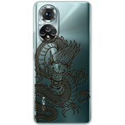 Прозорий чохол BoxFace Honor 50 Chinese Dragon