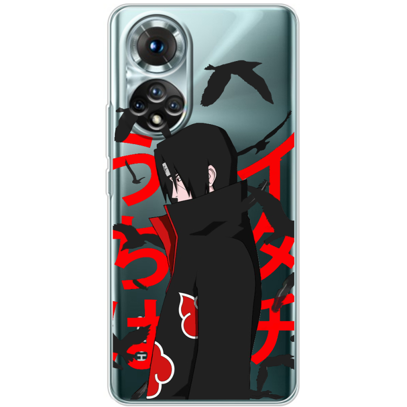 Прозорий чохол BoxFace Honor 50 Учиха Итачи
