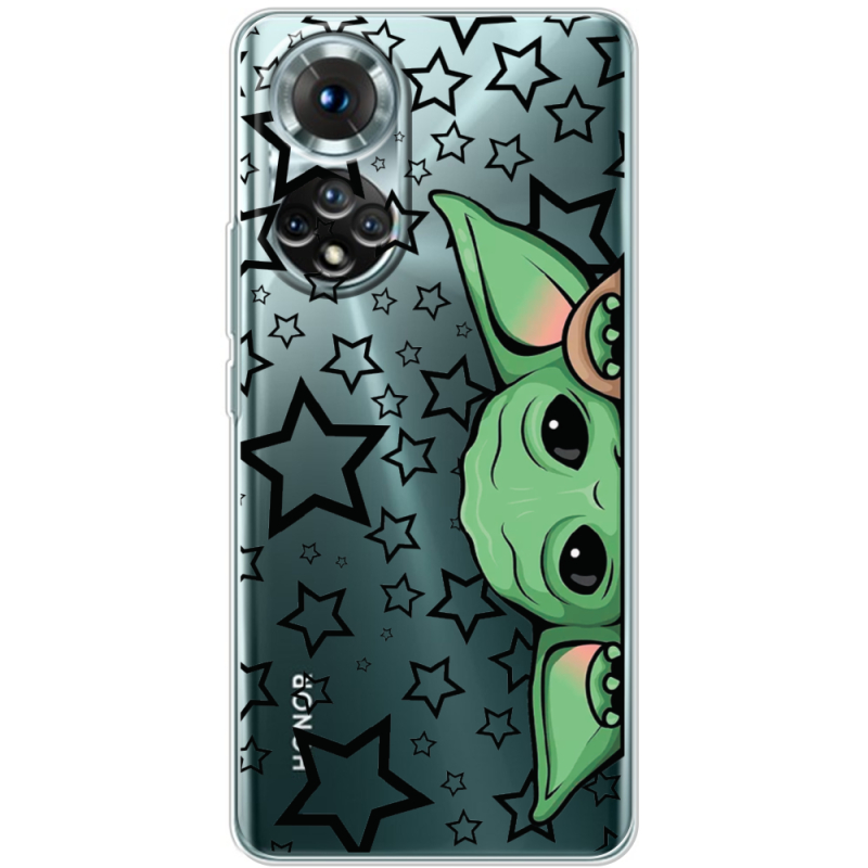Прозорий чохол BoxFace Honor 50 Baby Yoda