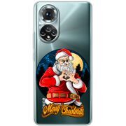 Прозорий чохол BoxFace Honor 50 Cool Santa