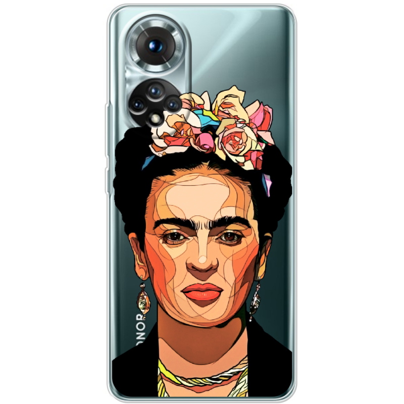 Прозорий чохол BoxFace Honor 50 Фрида Кало