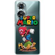 Прозорий чохол BoxFace Honor 50 Super Mario