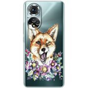Прозорий чохол BoxFace Honor 50 Winking Fox