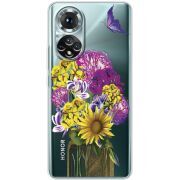 Прозорий чохол BoxFace Honor 50 My Bouquet