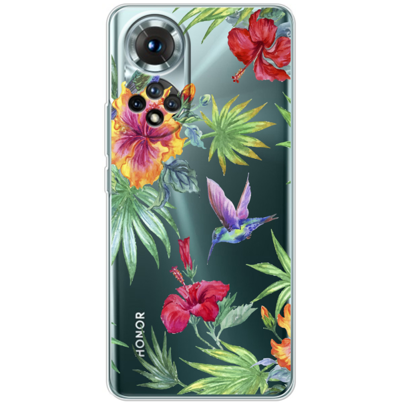 Прозорий чохол BoxFace Honor 50 Tropical