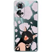 Прозорий чохол BoxFace Honor 50 Meow
