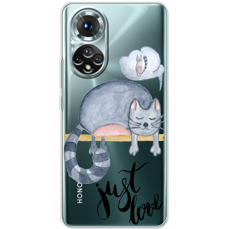 Прозорий чохол BoxFace Honor 50 Just Love