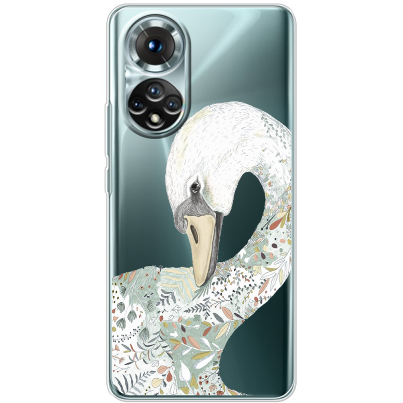 Прозорий чохол BoxFace Honor 50 Swan