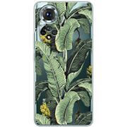 Прозорий чохол BoxFace Honor 50 Banana Leaves