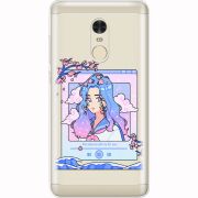 Прозрачный чехол Uprint Xiaomi Redmi Note 4x The Sakuras Will Cry For You