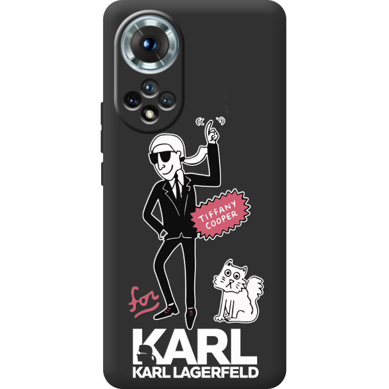 Чорний чохол BoxFace Honor 50 For Karl