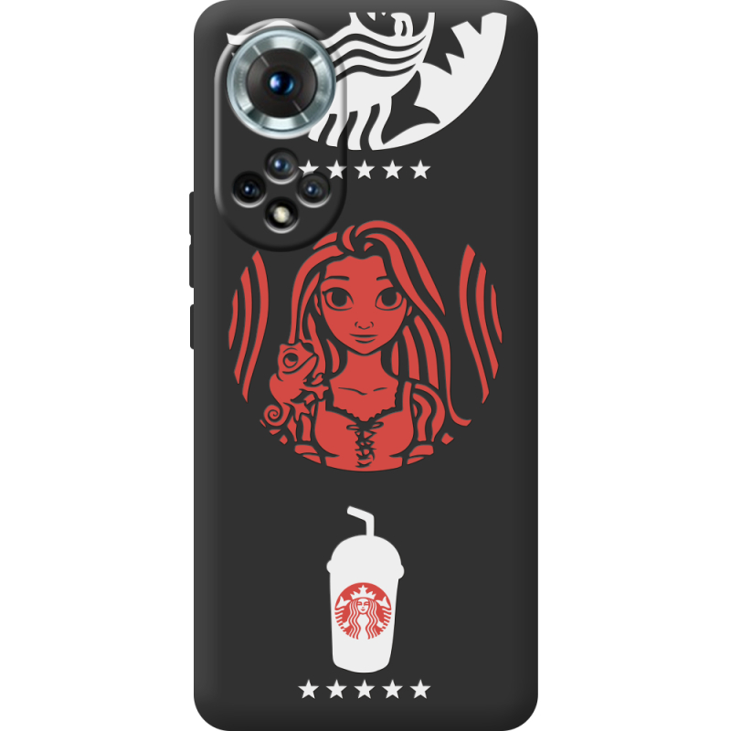 Чорний чохол BoxFace Honor 50 RedWhite Coffee