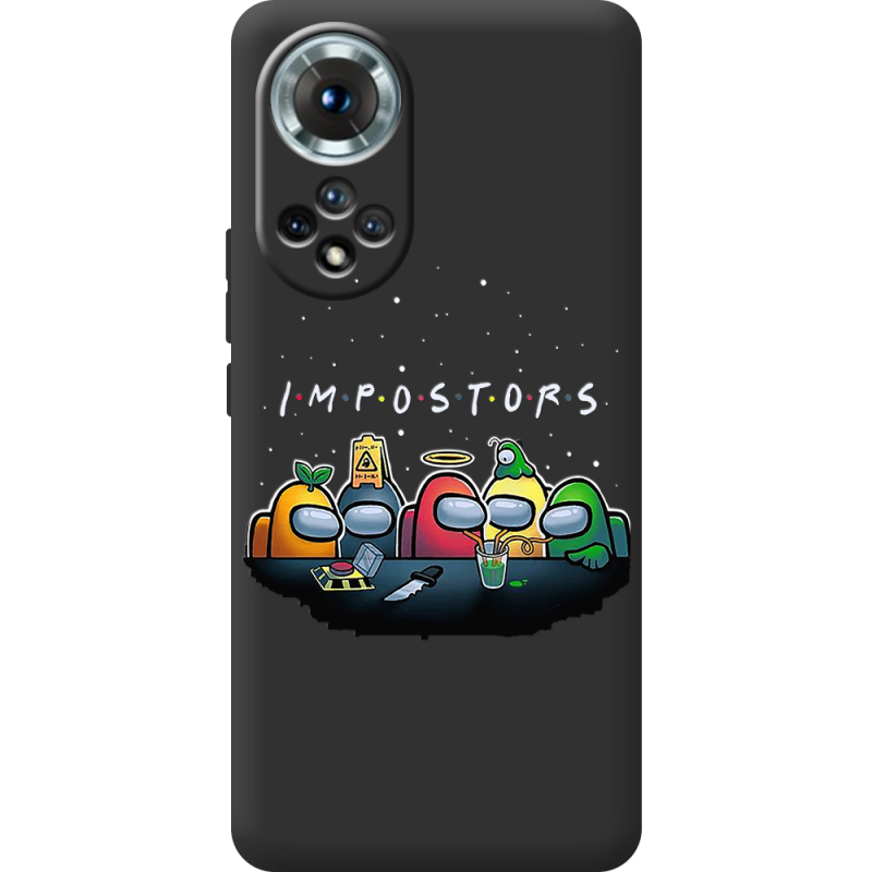 Чорний чохол BoxFace Honor 50 Among Us Impostors
